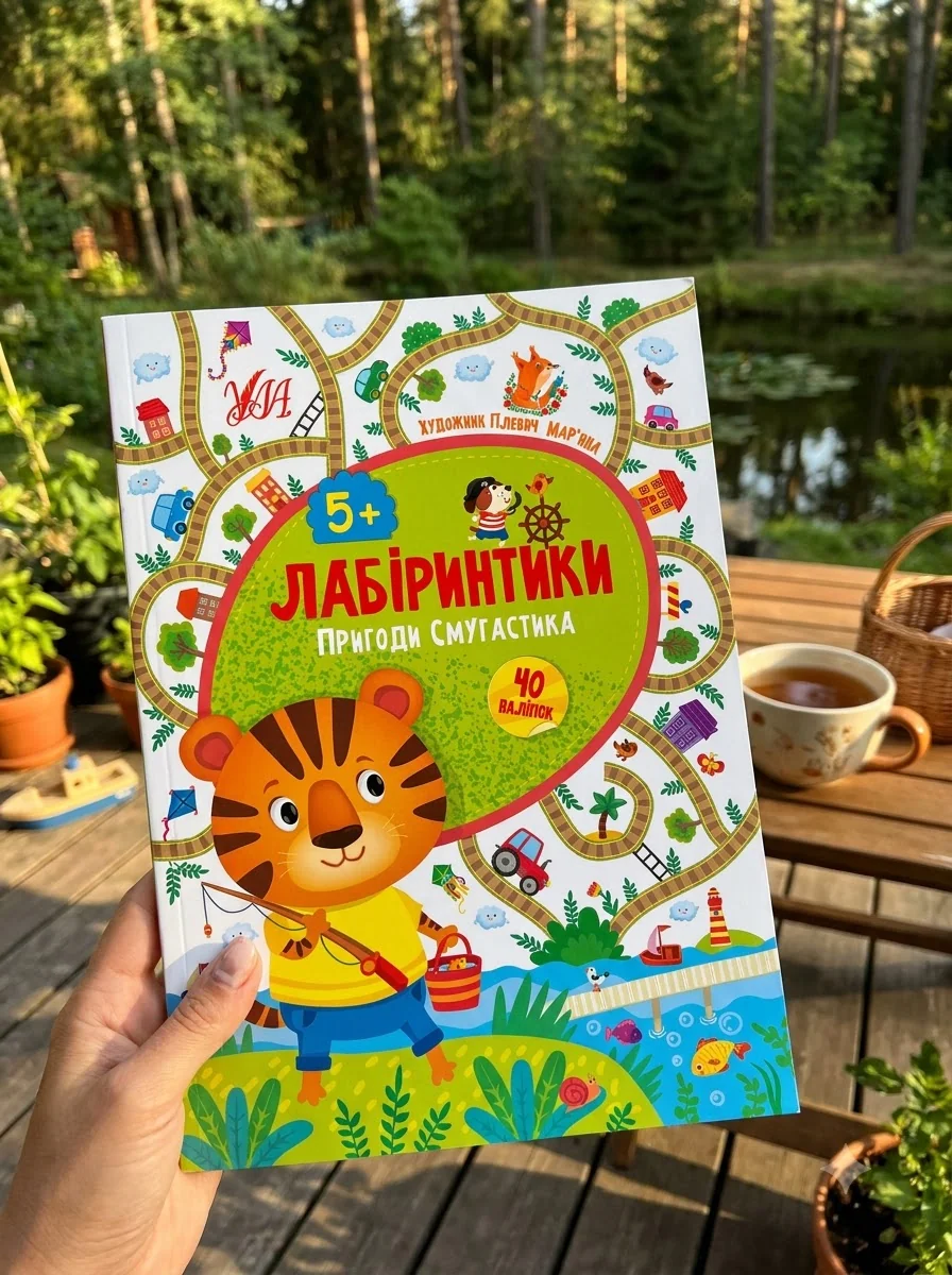 Лабіринтики. Пригоди Смугастика. Від 5 років — фото 2