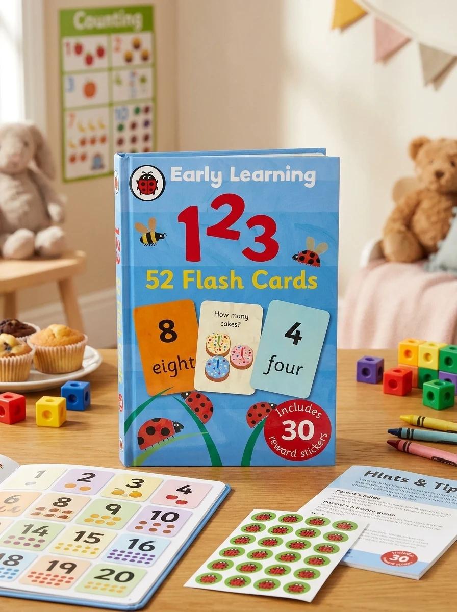 Ladybird Early Learning: 123 flash cards — Книги іноземною мовою