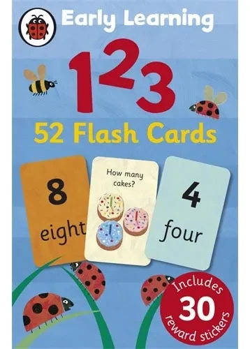 Ladybird Early Learning: 123 flash cards