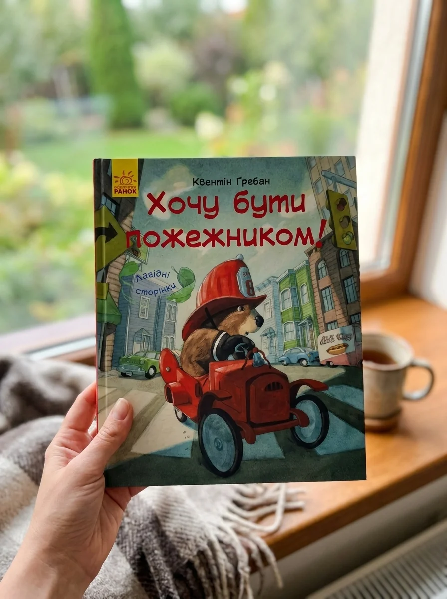 Лагідні сторінки. Я хочу бути пожежником — Дитяча проза