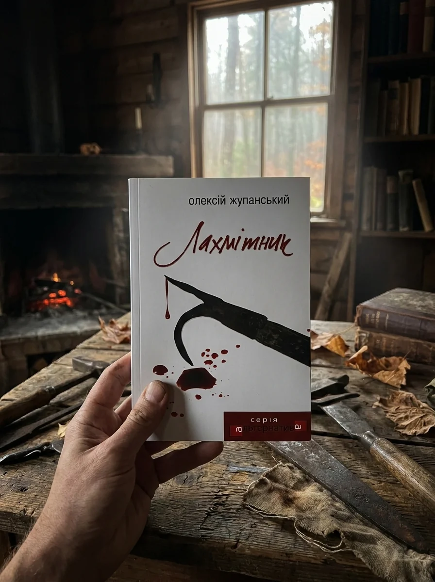 Лахмітник — Олексій Жупанський, обкладинка