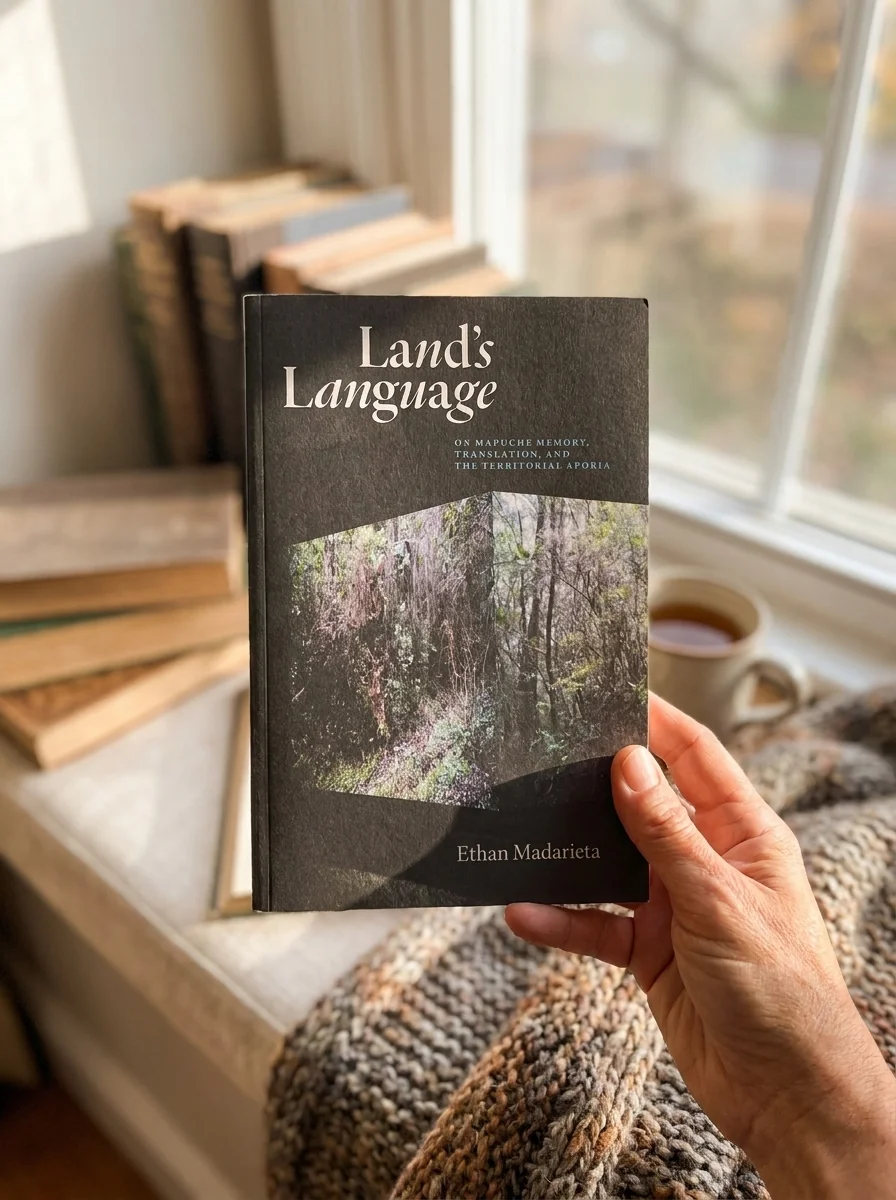 Land's Language — Ethan Madarieta, обкладинка