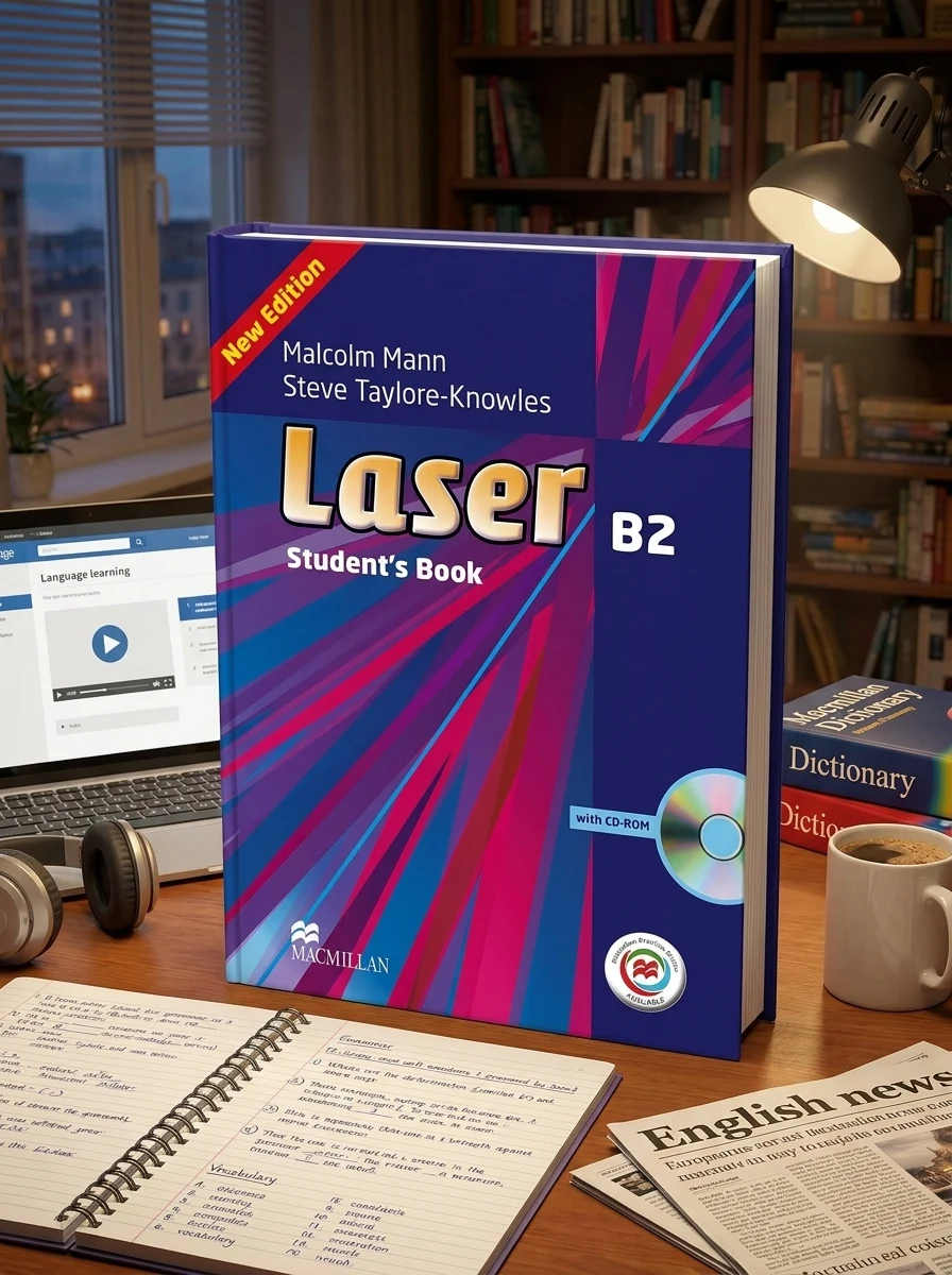 Laser B2 Student's Book + CD Rom + MPO. 3rd Edition — Вивчення мов