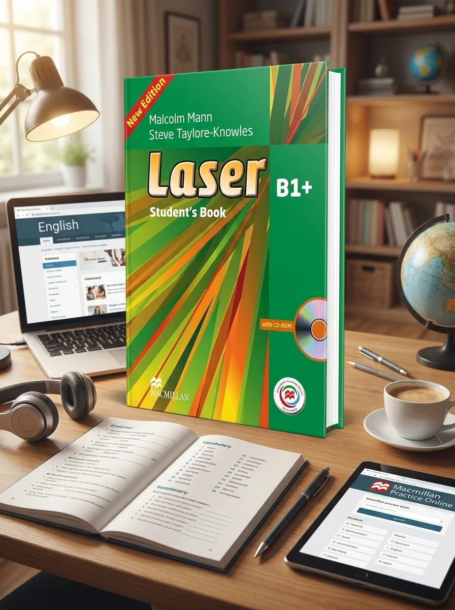 Laser. Student's Book B1+ with CD Rom + Macmillan Practice Online — Вивчення мов