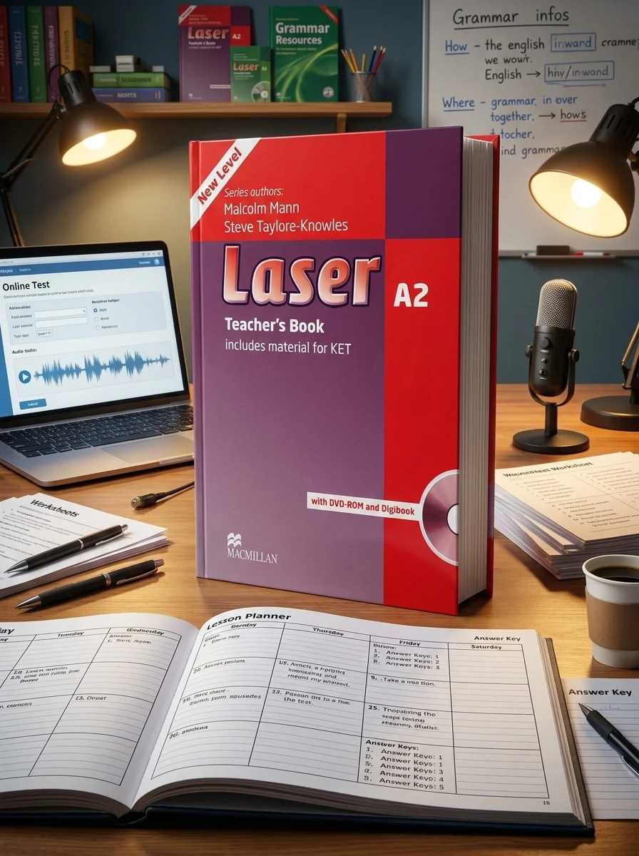 Laser. Teacher's Book A2 + Test CD — Вивчення мов