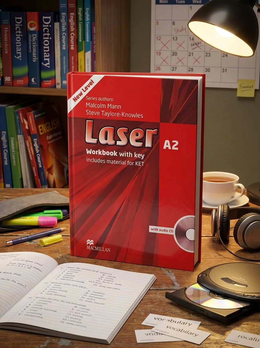 Laser. Workbook A2 With Key + CD — Вивчення мов