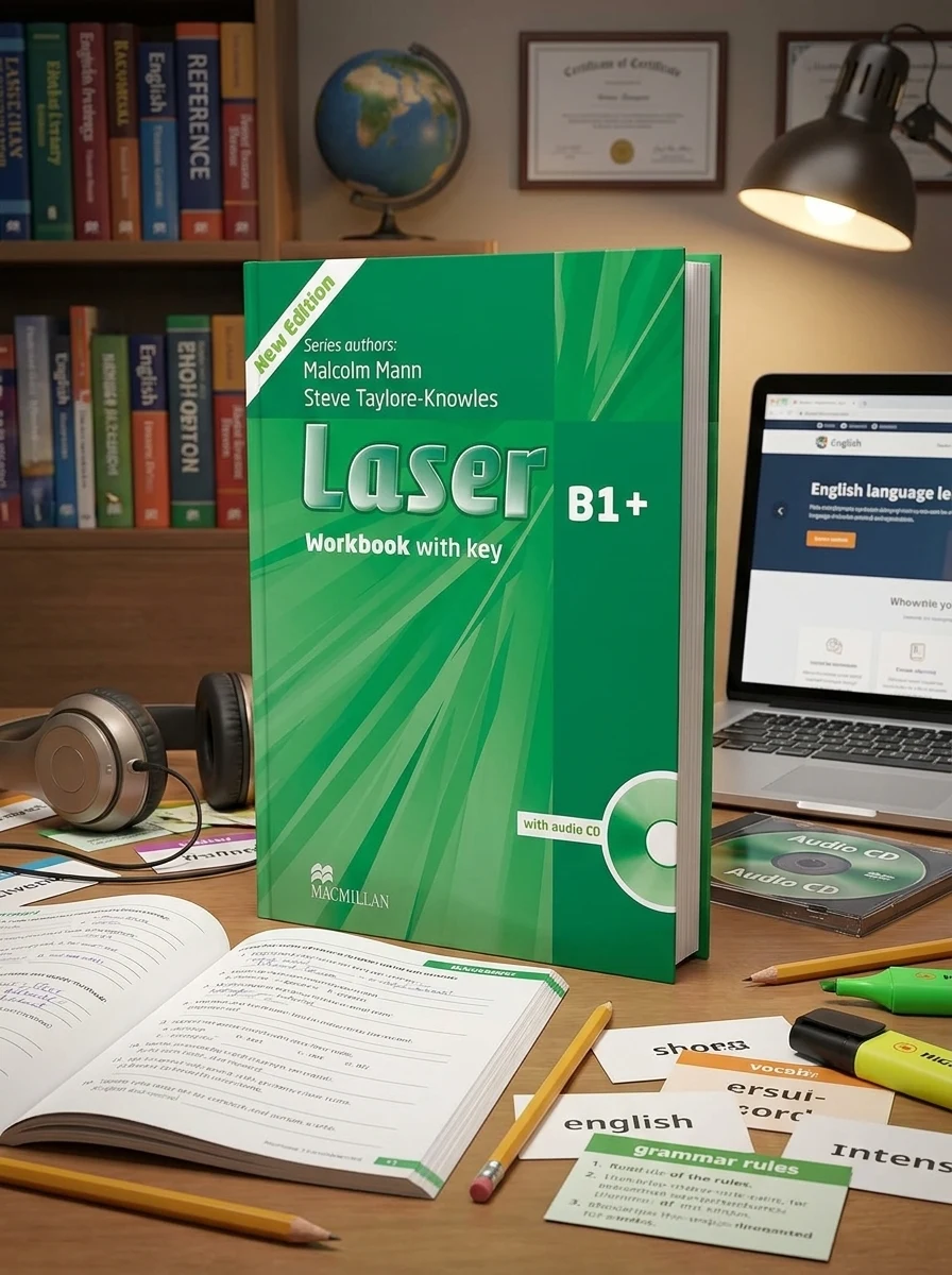 Laser. Workbook B1+ with Key + CD Pack — Вивчення мов