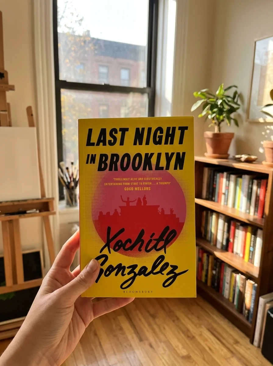Last Night in Brooklyn — Xochitl Gonzalez, обкладинка