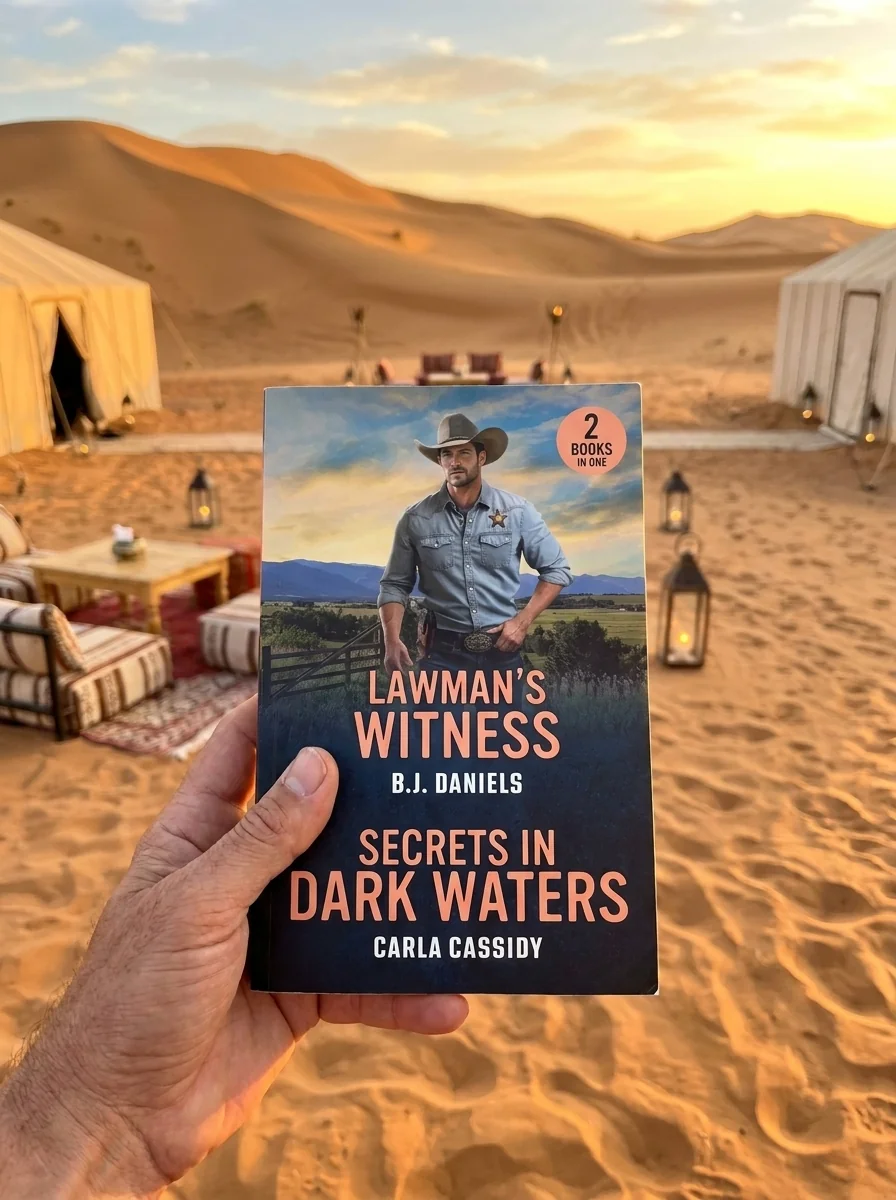 Lawman's Witness / Secrets In Dark Waters — Carla Cassidy, обкладинка