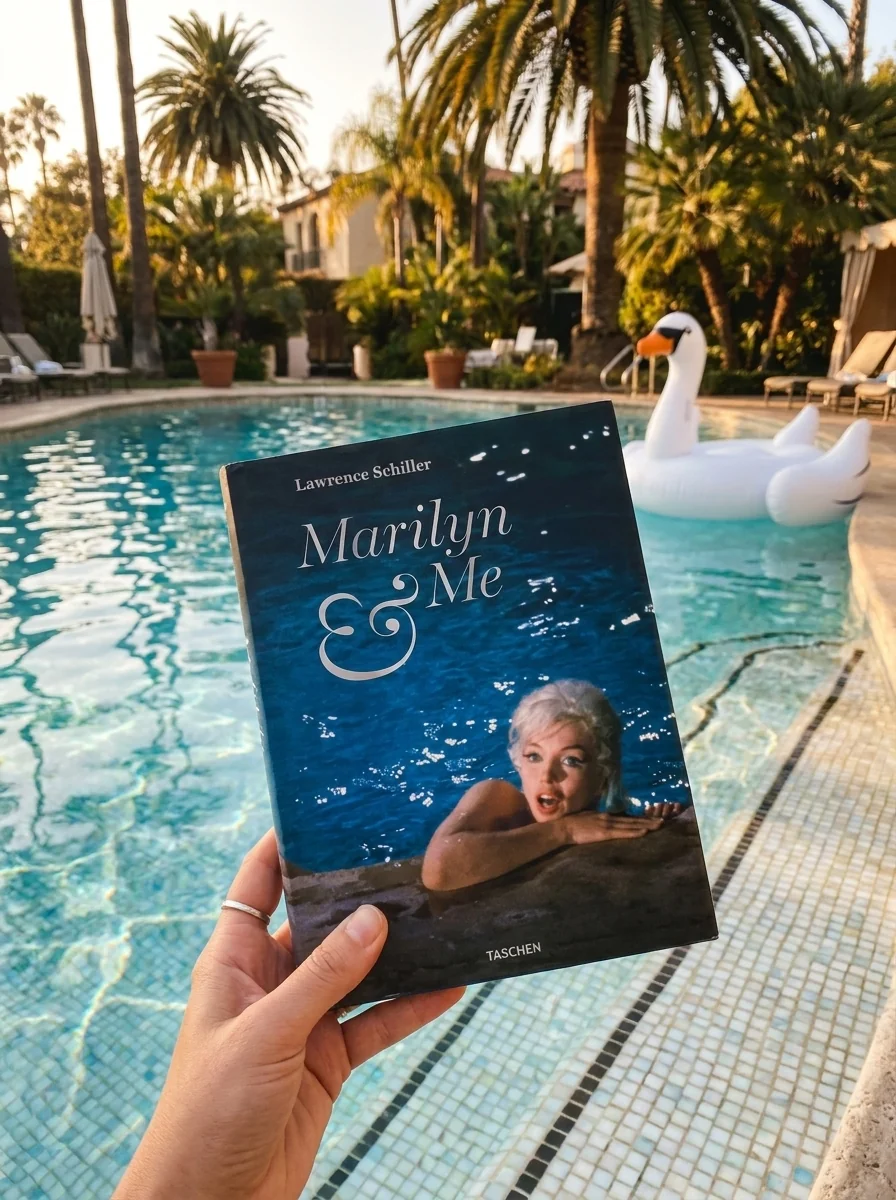 Lawrence Schiller. Marilyn & Me — Лоуренс Шиллер, обкладинка