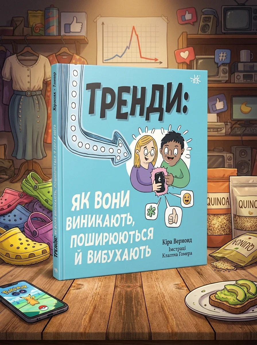 Лайфхаки для підлітків Тренди як вони виникають поширюються й вибухають — Дитяча література