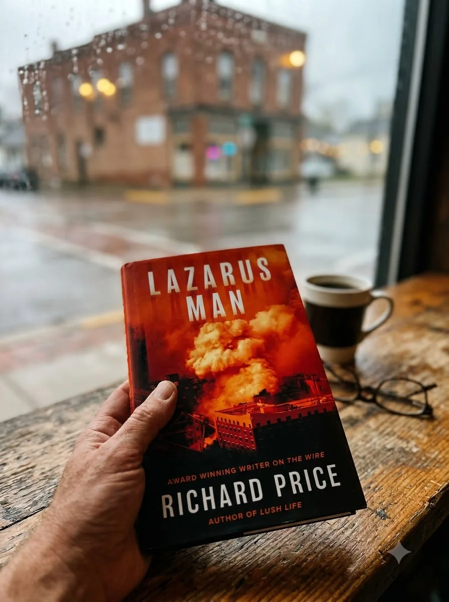 Lazarus Man — Richard Price, обкладинка
