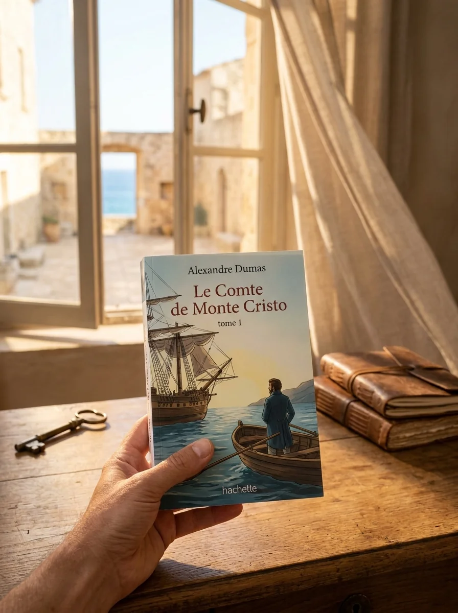 Le Comte de Monte Cristo tome 1 (B1) + CD audio MP3 — Александр Дюма, обкладинка