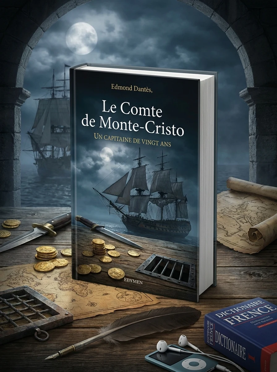 Le Comte de Monte Cristo tome 1 (B1) + CD audio MP3 — Вивчення мов