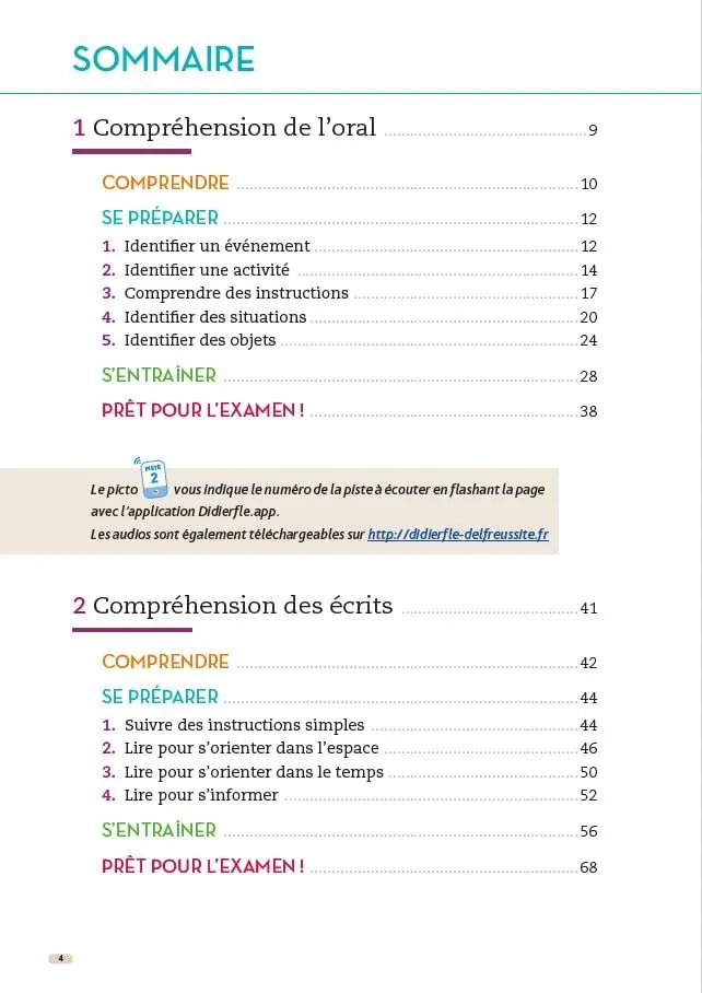 Le DELF A1 100% reussite Livre + Onprint App — Мартін Бойєр-Далат, фото 5