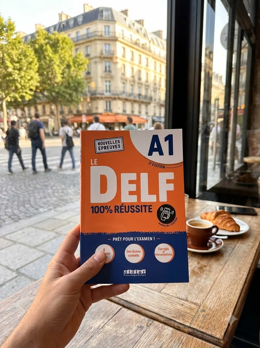 Le DELF A1 100% reussite Livre + Onprint App — Мартін Бойєр-Далат, обкладинка