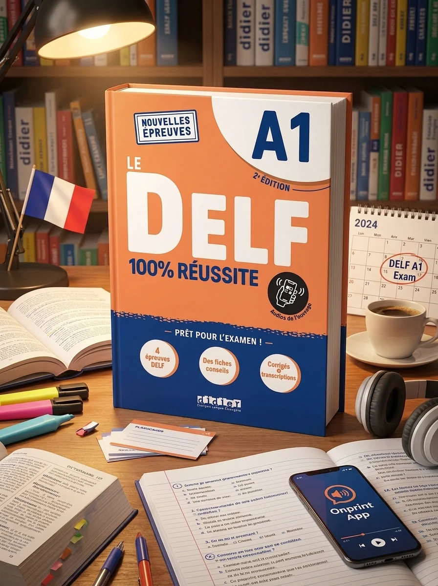 Le DELF A1 100% reussite Livre + Onprint App — Вивчення мов