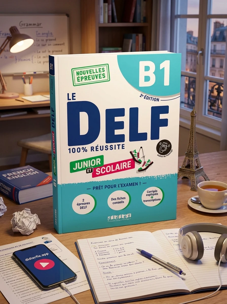 Le DELF B1 100% réussite Junior et scolaire Livre + didierfle.app — фото 2