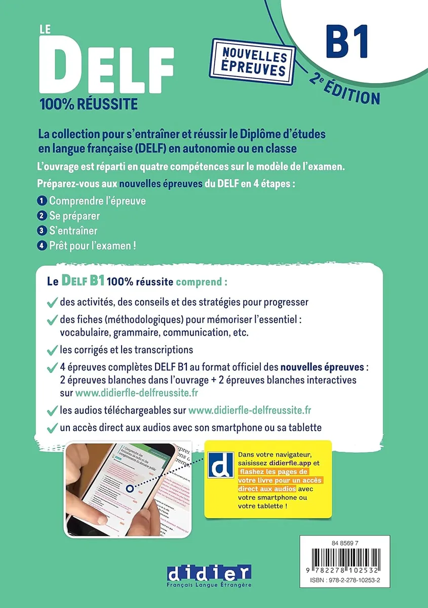 Le DELF B1 100% reussite Livre + Onprint App — Емілі Жакамент, фото 4