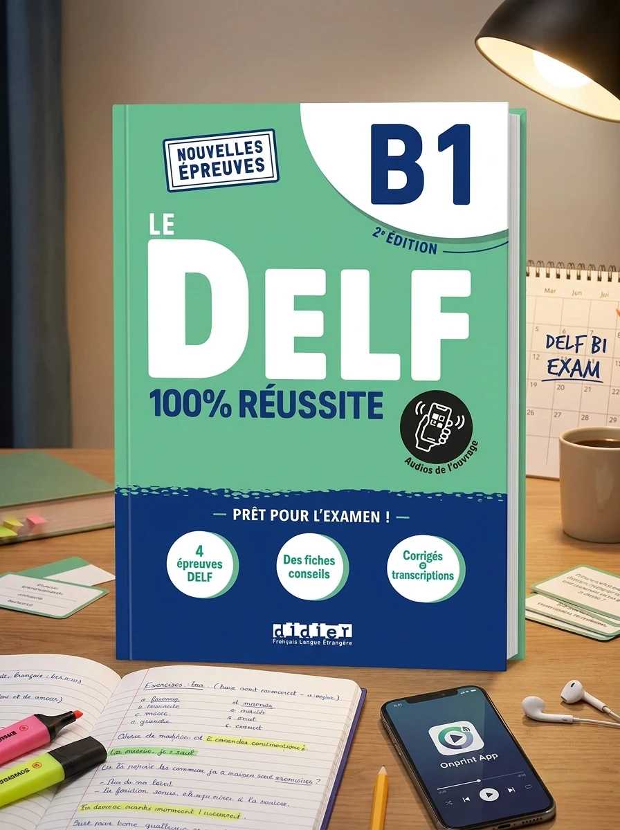 Le DELF B1 100% reussite Livre + Onprint App — Вивчення мов