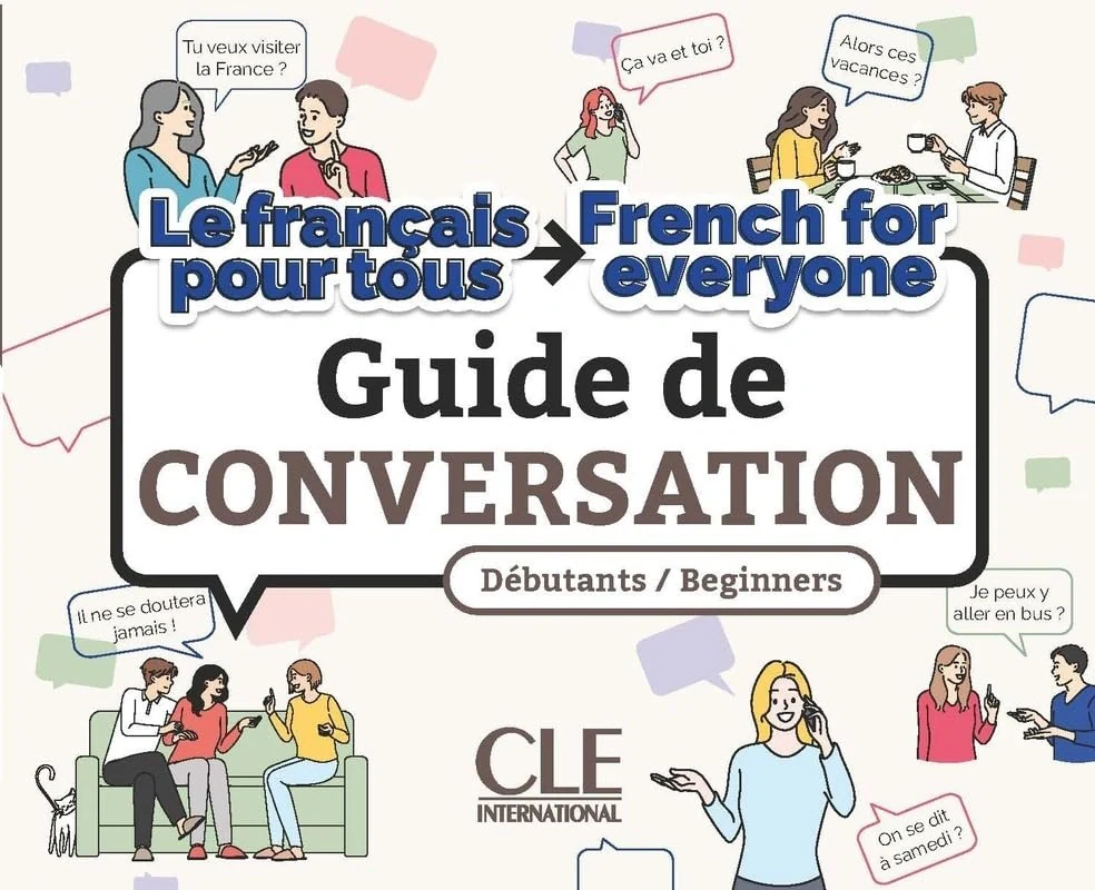 Le français pour tous A1/A2 Guide de conversation Livre + Audio téléchargeable,