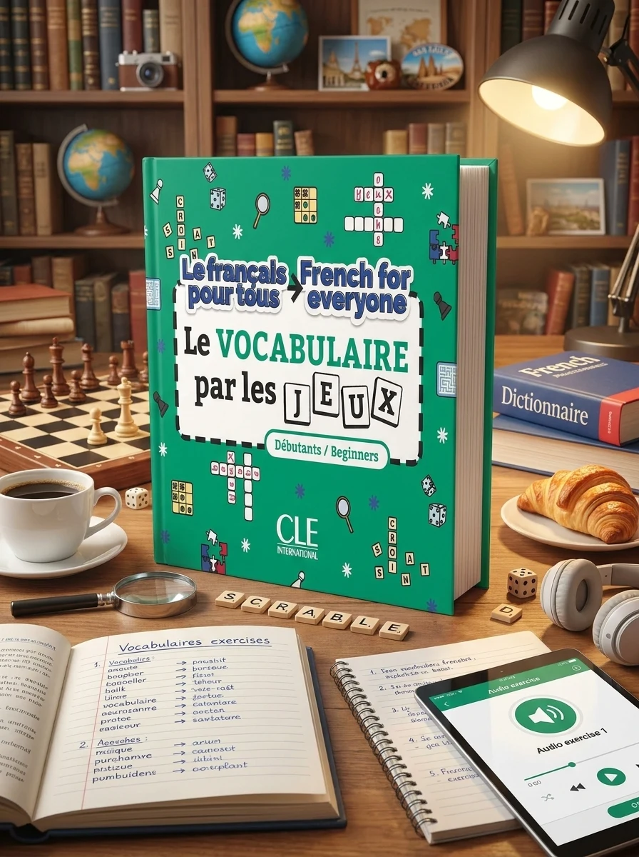 Le français pour tous A1/A2 Vocabulaire Livre + Audio téléchargeable — Вивчення мов