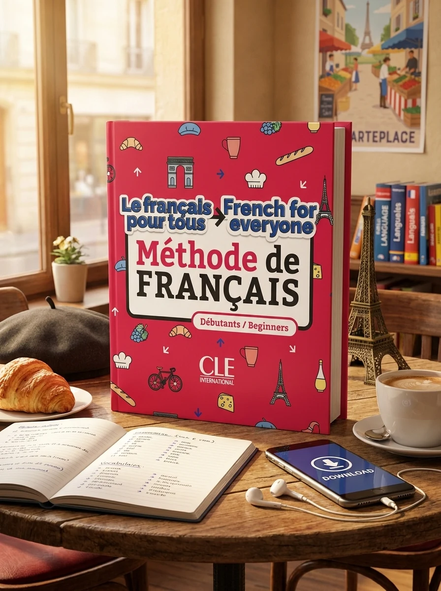 Le français pour tous / French for everyone - Méthode de français. Niveaux A1/A2 - Livre + Audio téléchargeable — Вивчення мов