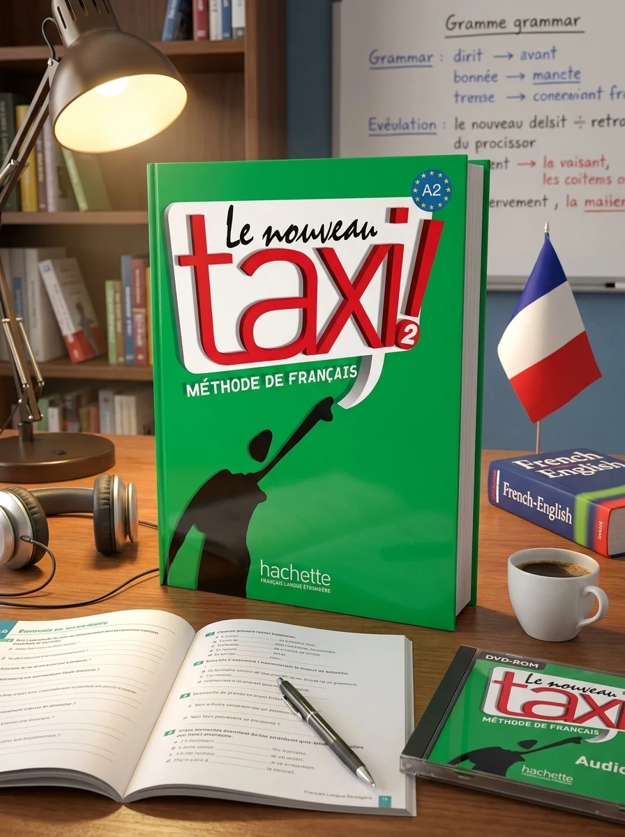 Le Nouveau Taxi. Niveau 2. Livre de l'élève + DVD-ROM — Вивчення мов