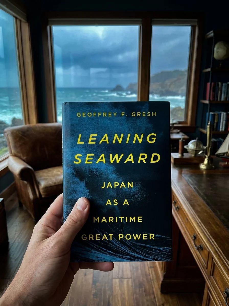 Leaning Seaward. Japan as a Maritime Great Power — Жоффрей Ф. Греш, обкладинка