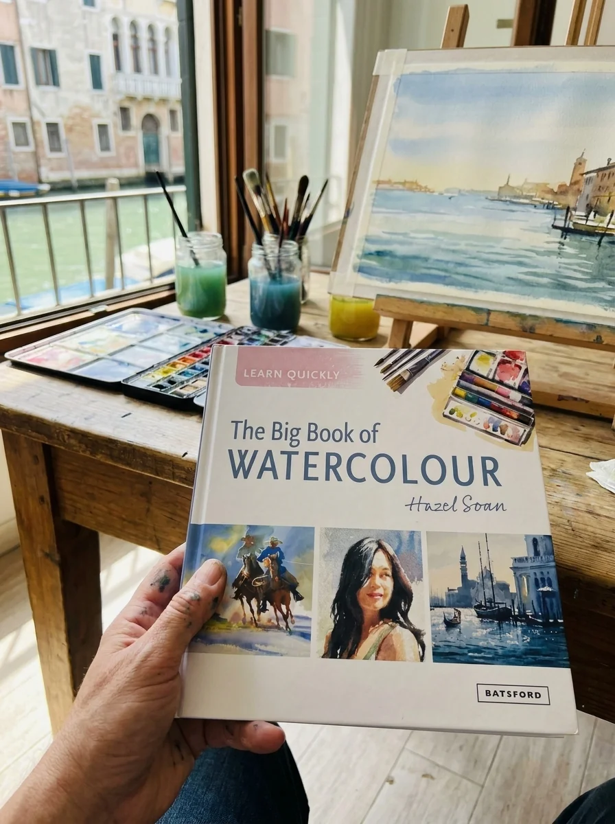 Learn Quickly: The Big Book of Watercolour — Художня література