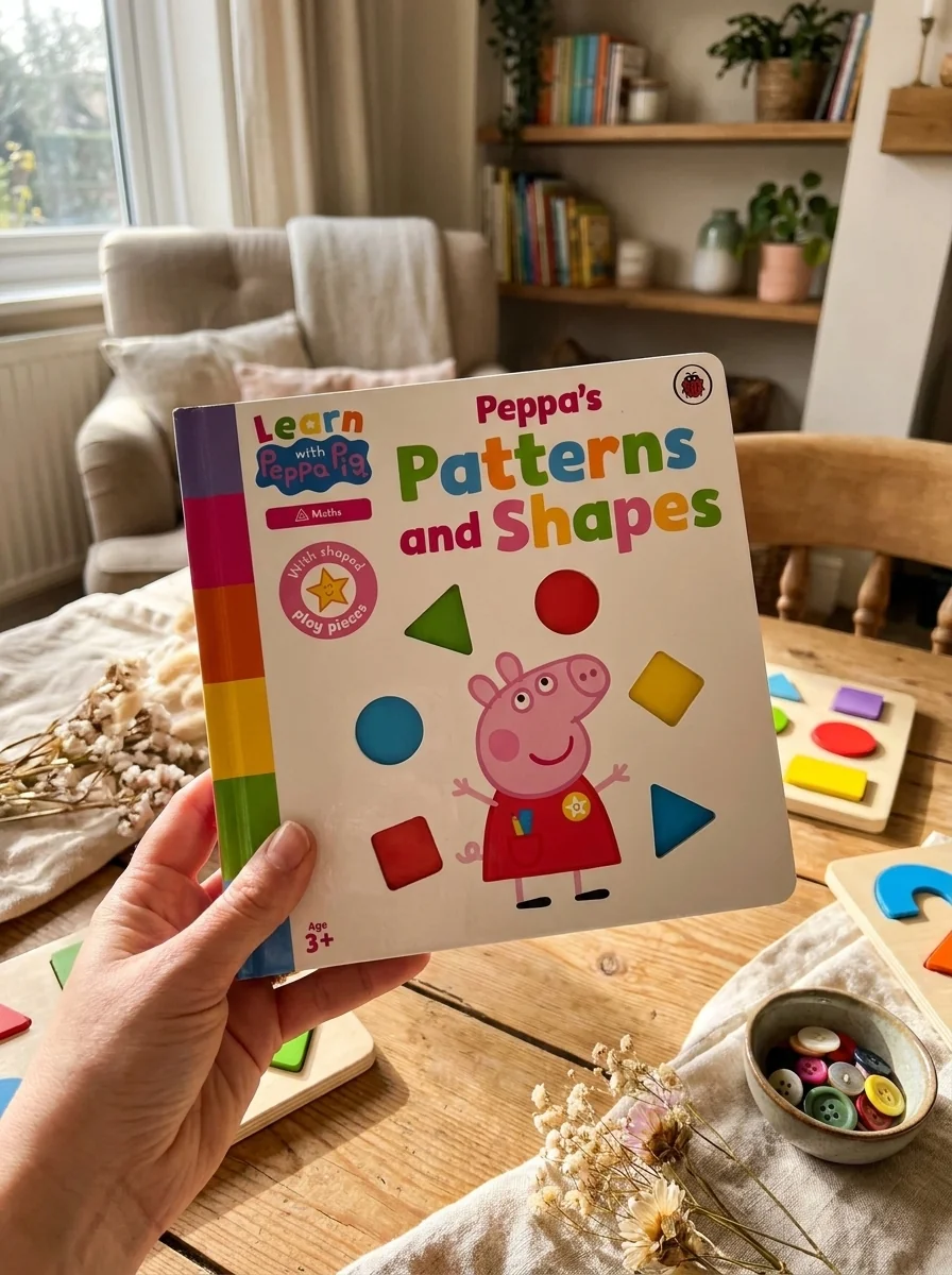 Learn with Peppa: Peppa's Patterns and Shapes, обкладинка