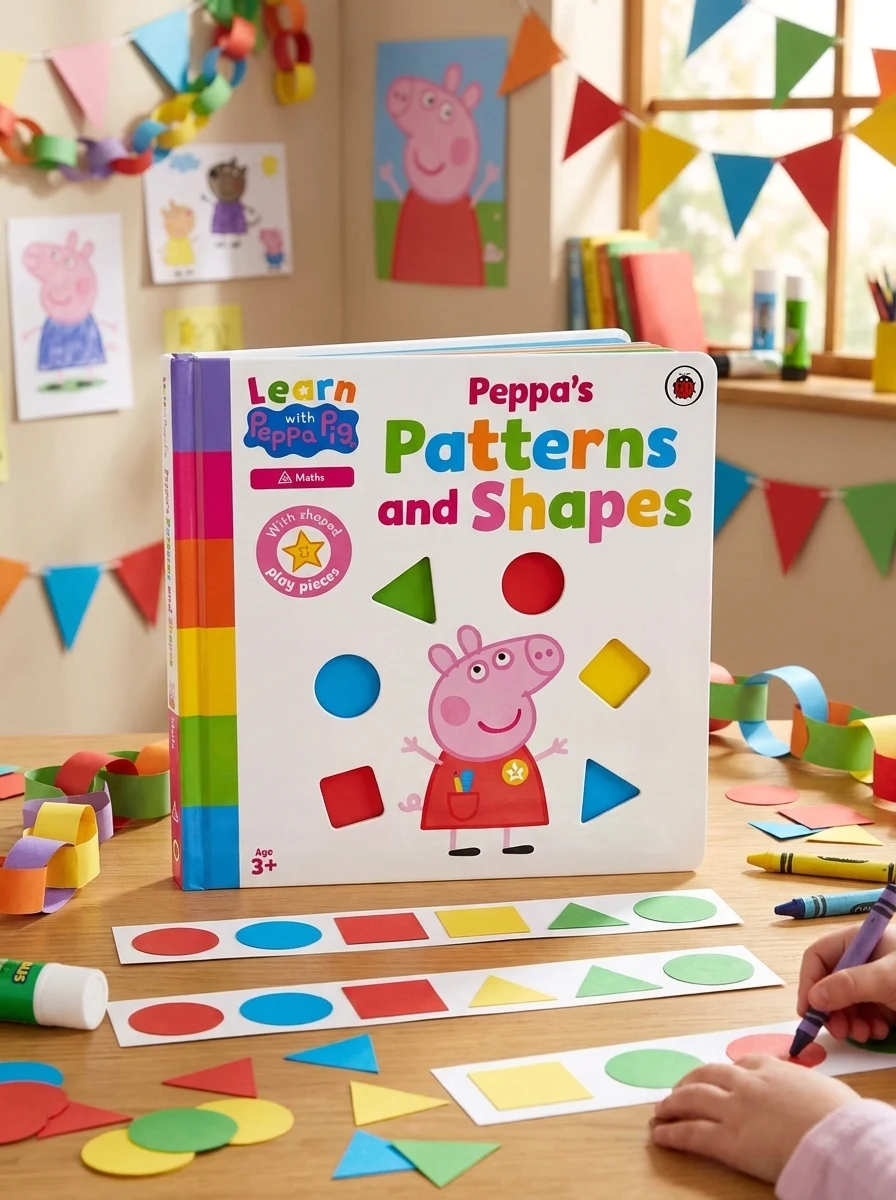 Learn with Peppa: Peppa's Patterns and Shapes — Книги іноземною мовою