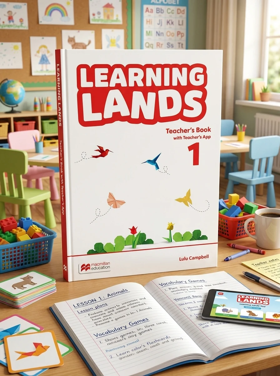 Learning Lands Level 1. Teacher's Book — Лулу Кемпбелл, обкладинка