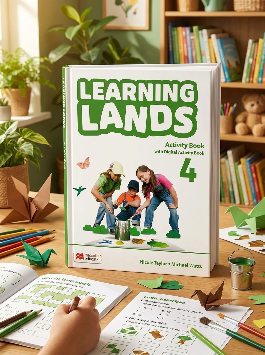 Learning Lands Level 4. Activity Book — Ніколь Тейлор, обкладинка