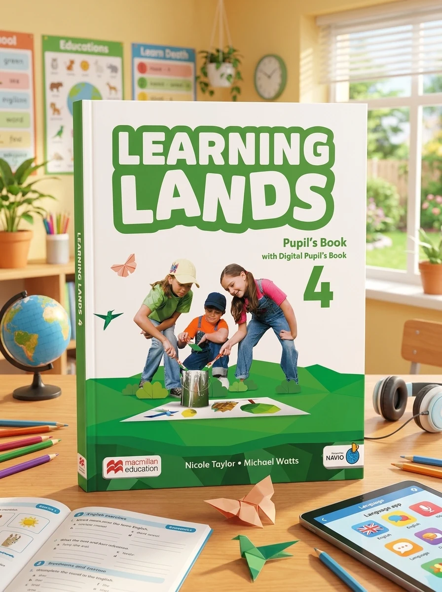 Learning Lands Level 4. Pupil's Book — Ніколь Тейлор, обкладинка