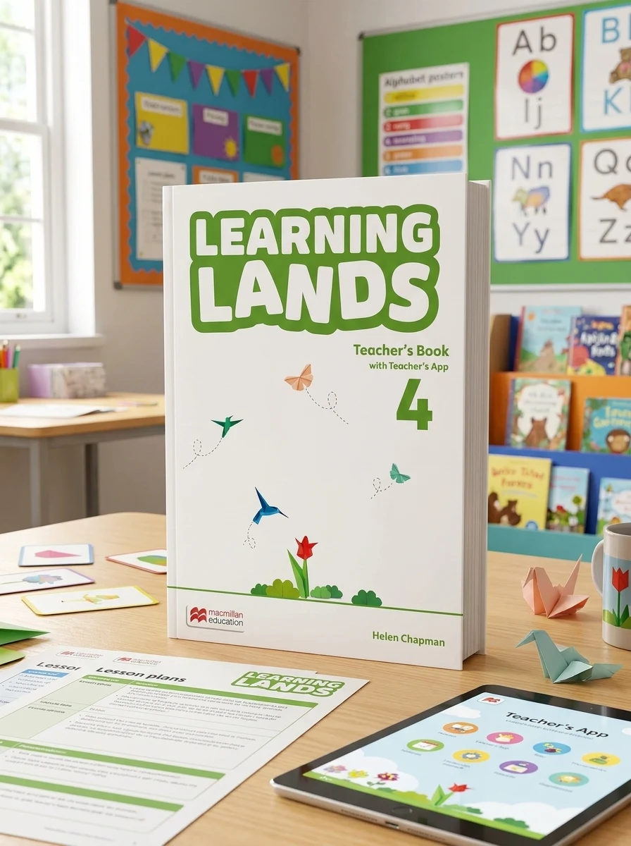 Learning Lands Level 4. Teacher's Book with Teacher's App — Вивчення мов