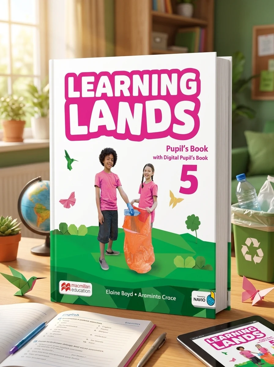 Learning Lands Level 5. Pupil's Book with Digital Pupil's Book — Арамінта Грейс, обкладинка