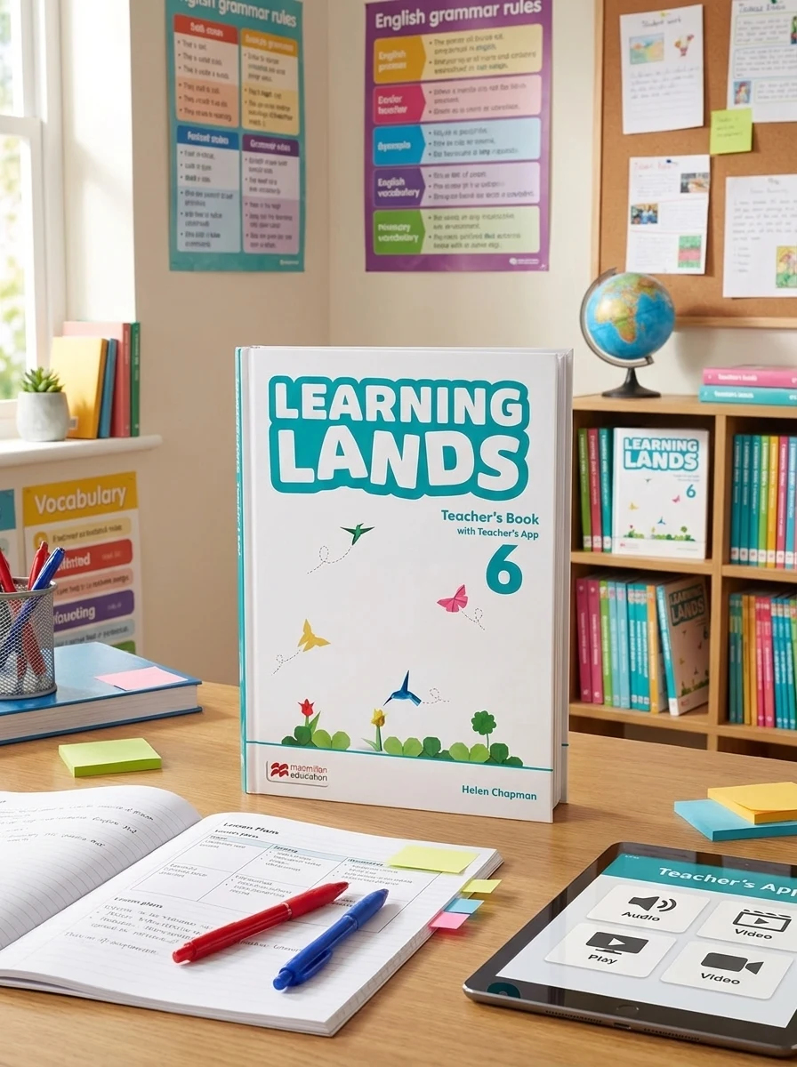Learning Lands Level 6. Teacher's Book with Teacher's App — Хелен Чепмен, обкладинка