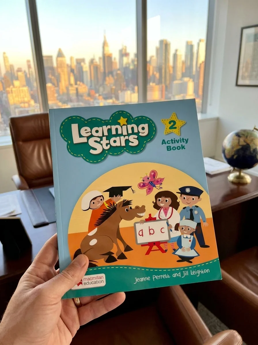 Learning Stars Level 2 Activity Book — Жанна Перретт, обкладинка