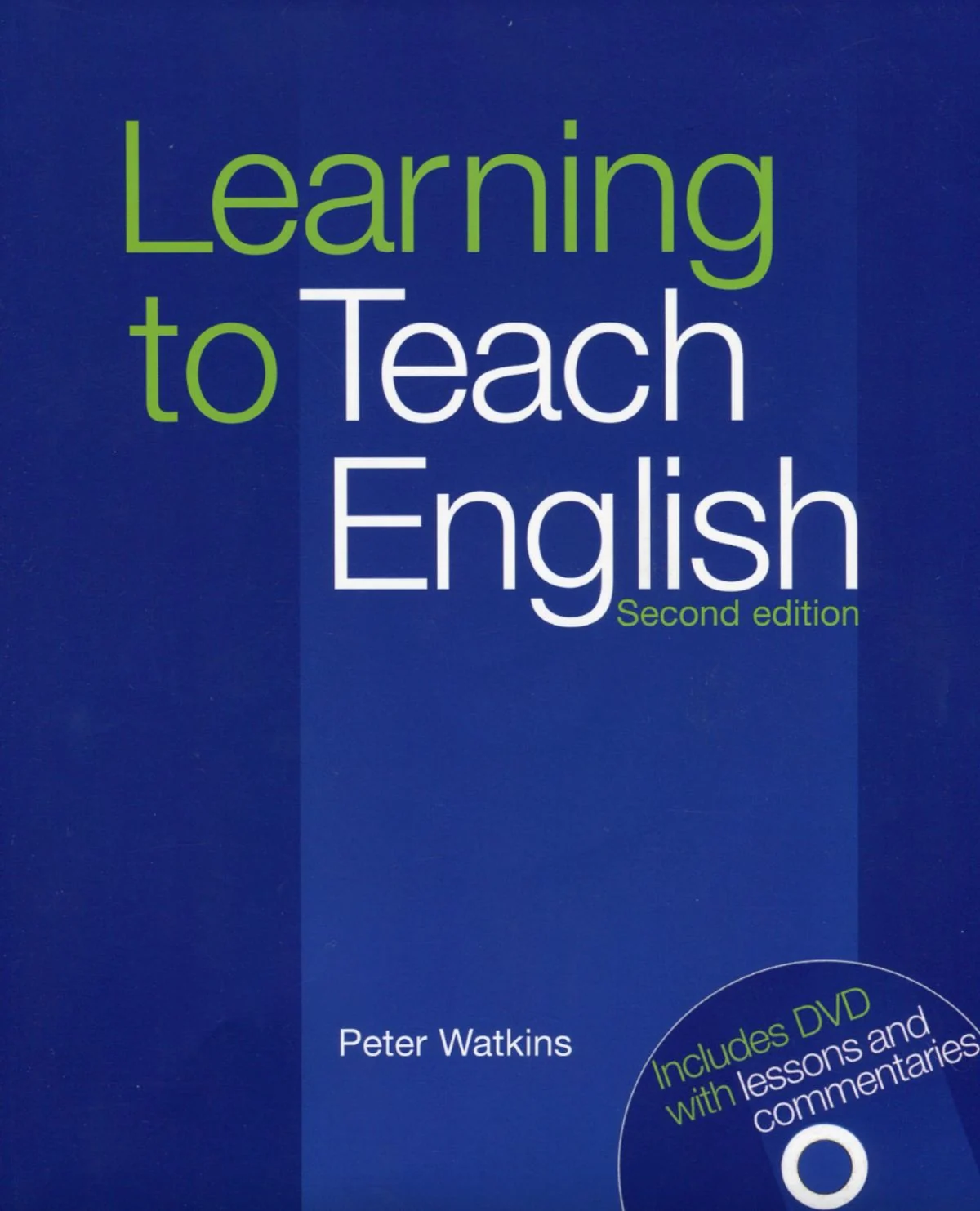Learning to teach English 2nd edition. Includes DVD