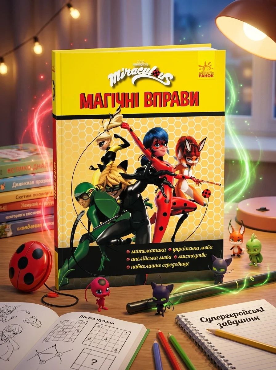 Леді Баґ. Магічні вправи. Команда, — Комікси та манґи