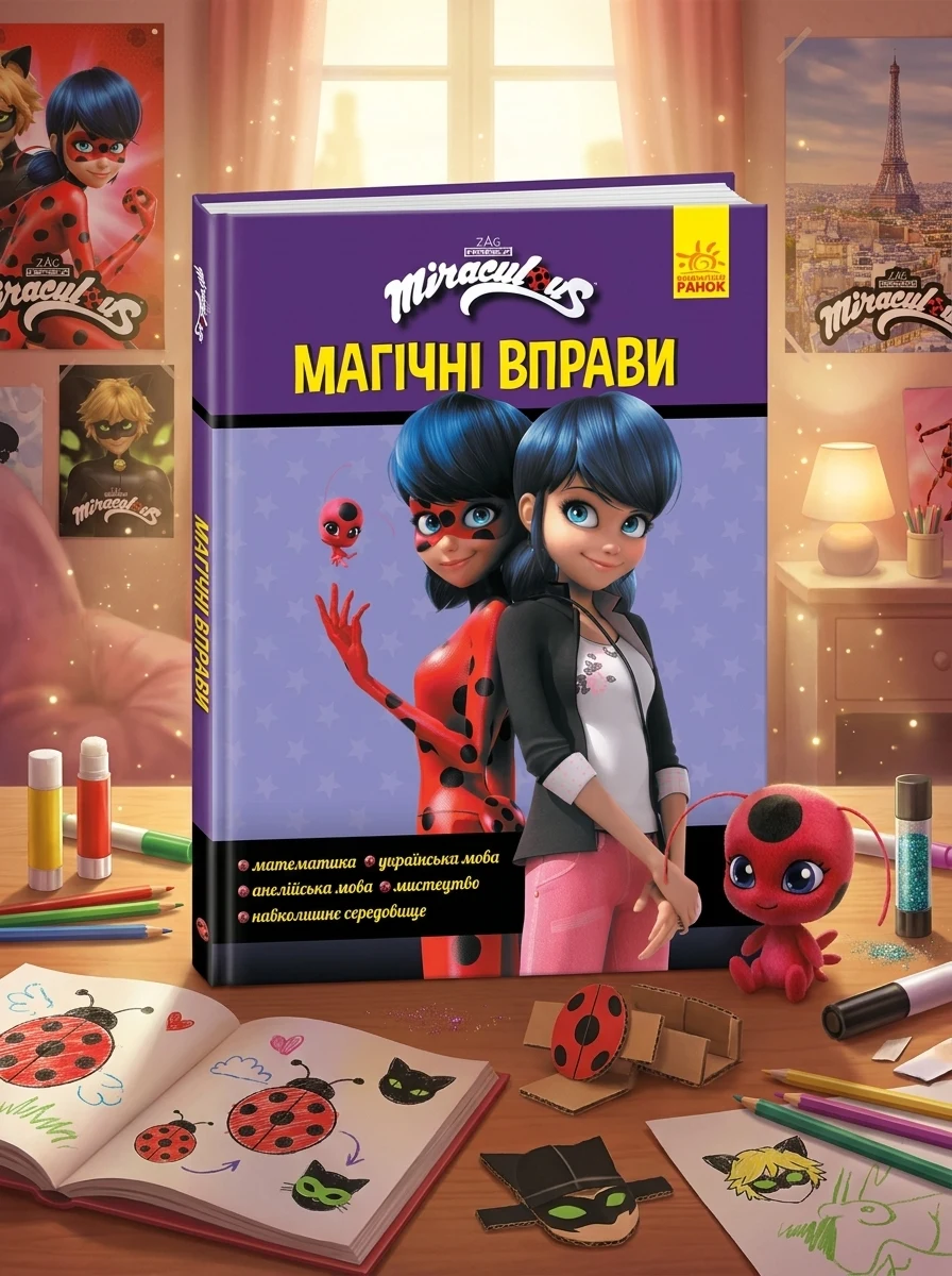 Леді Баґ. Магічні вправи. Секрет перетворення, — Комікси та манґи