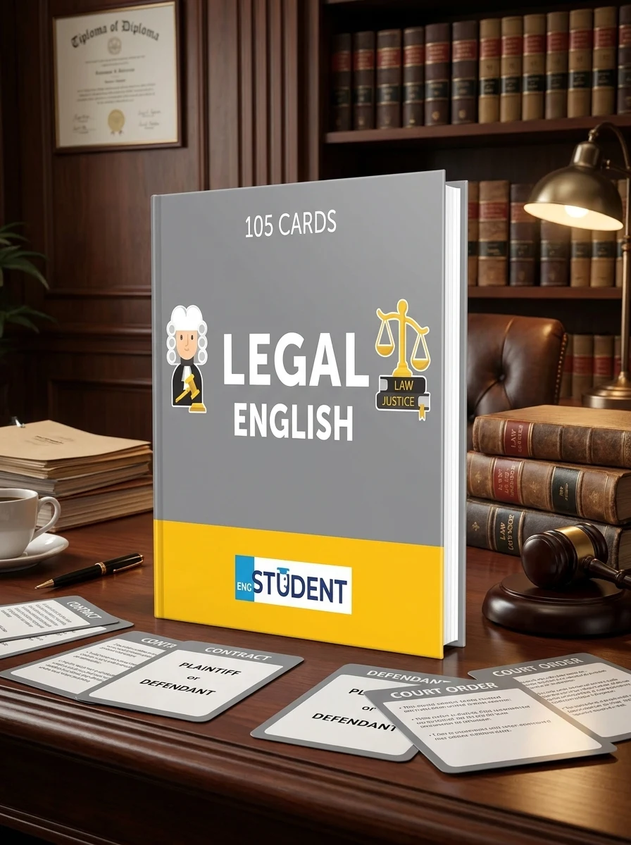 Legal English. 105 карток для вивчення слів — Вивчення мов