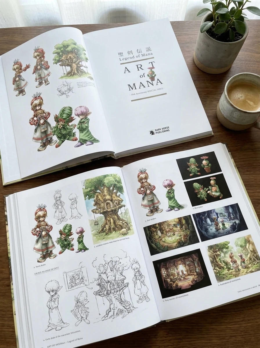 Legend of Mana. The Art of Mana — Комікси та манґи
