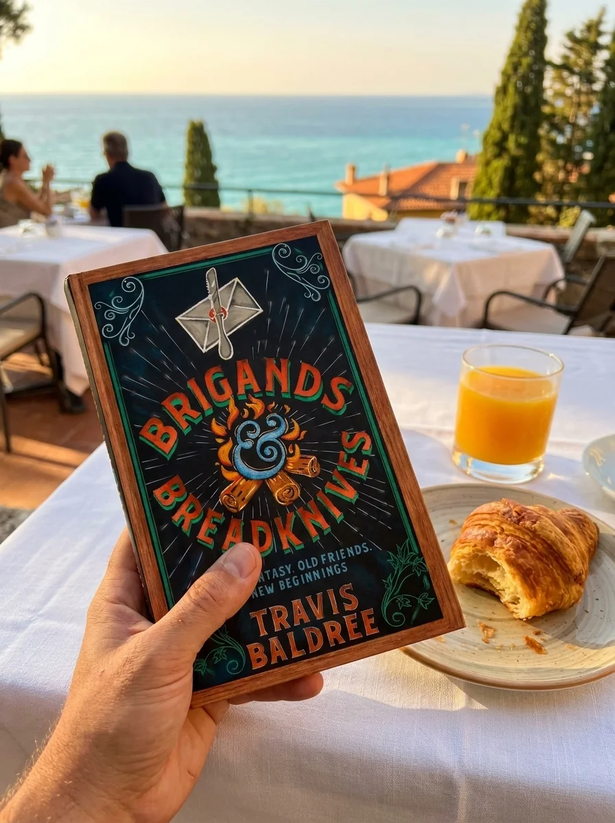 Legends & Lattes Book 2: Brigands & Breadknives — Тревіс Болдрі, обкладинка
