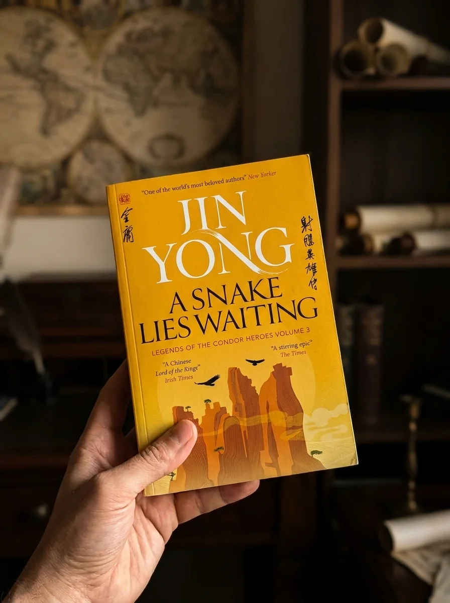 Legends of the Condor Heroes Book 3: A Snake Lies Waiting — Художня література