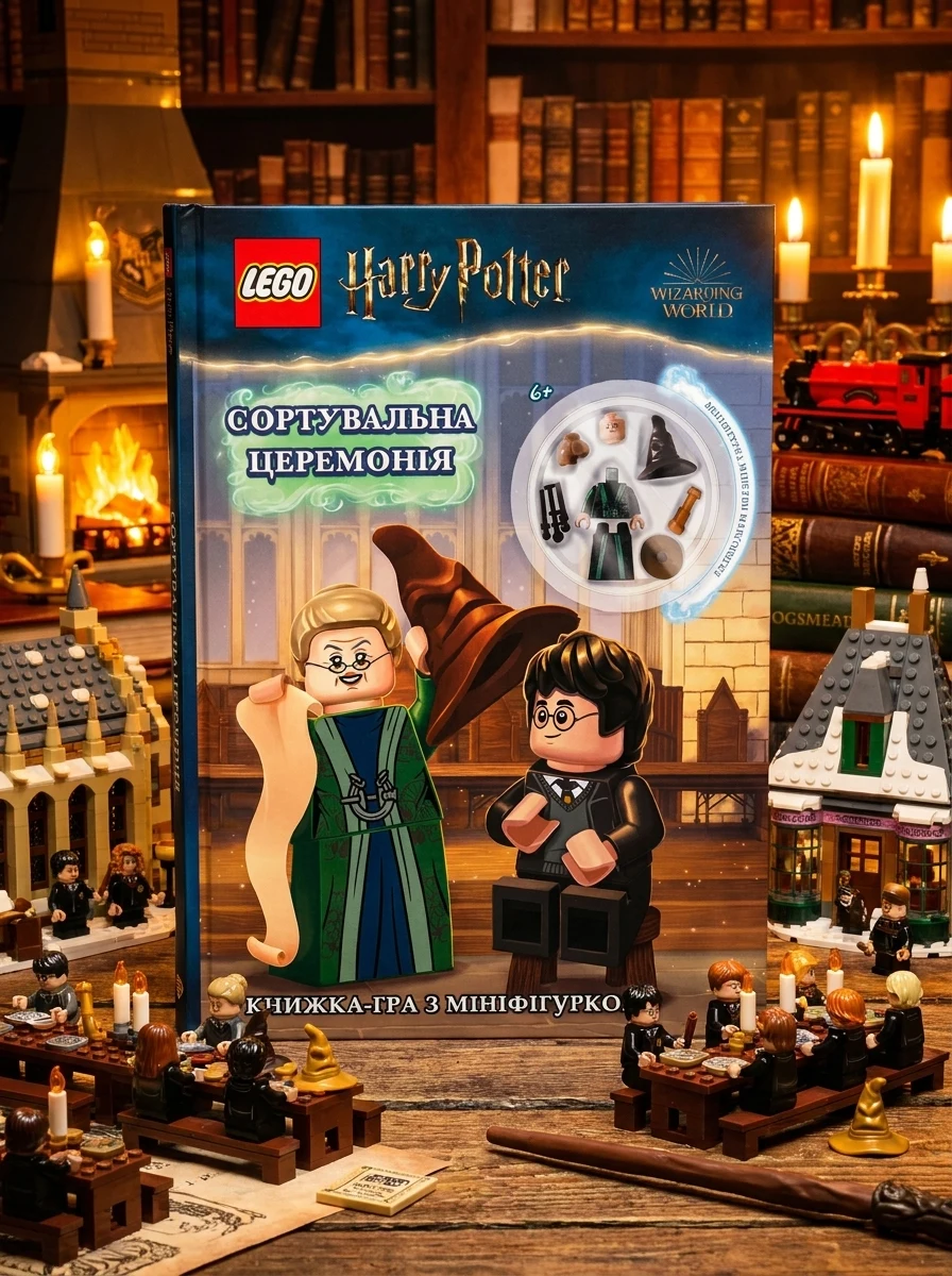LEGO Гаррі Поттер. Сортувальна церемонія — Дитяча література