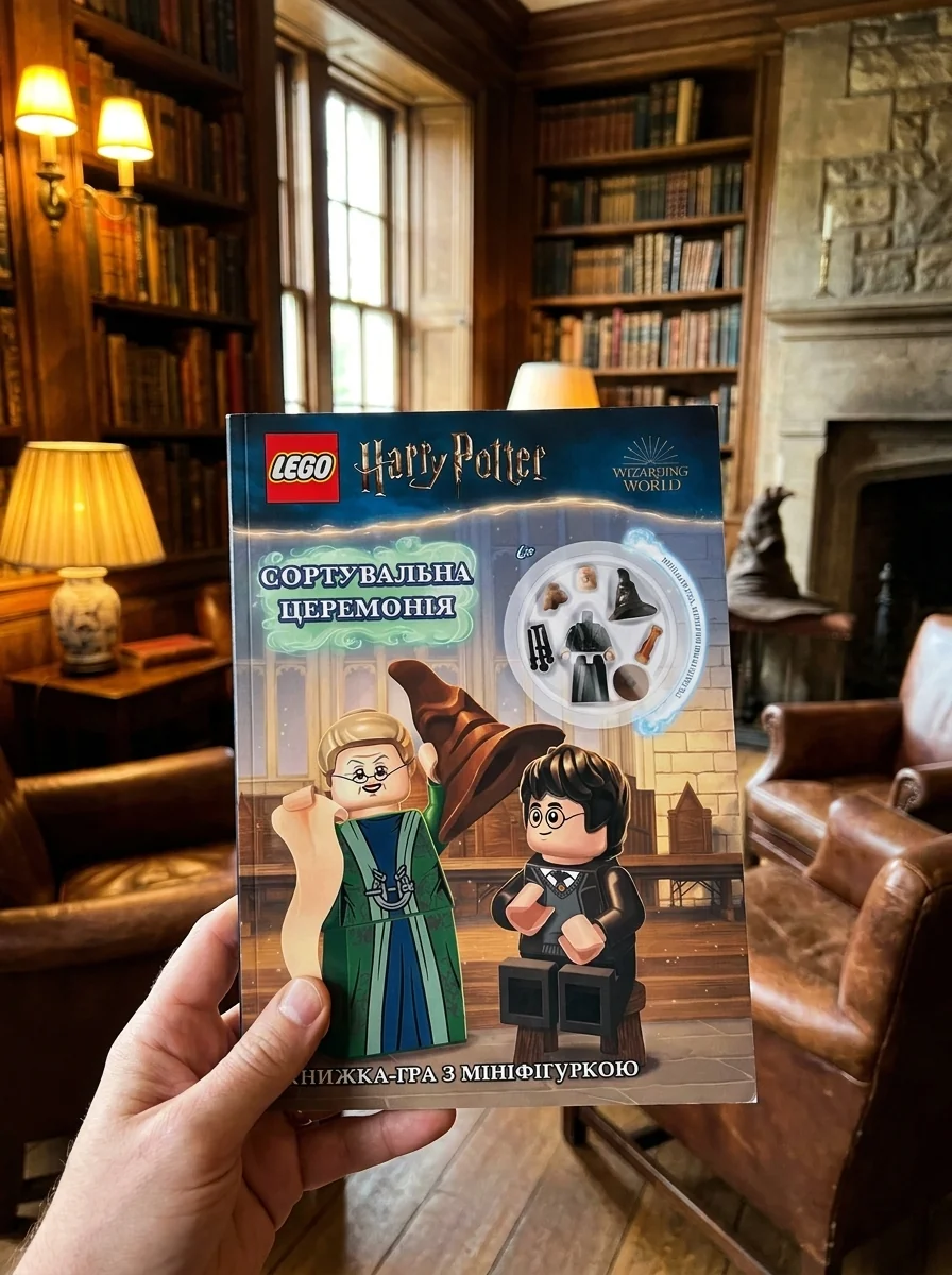 LEGO® Гаррі Поттер. Сортувальна церемоція, обкладинка