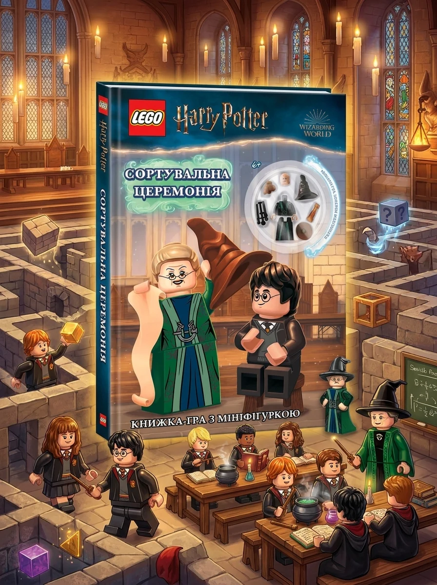 LEGO® Гаррі Поттер. Сортувальна церемоція — Навчальна література