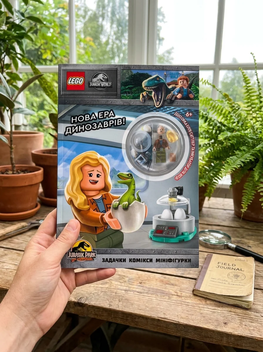 LEGO Jurassic World Нова ера динозаврів! — Дитяча література